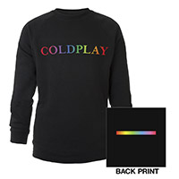 Coldplay Raglan Crew Neck Sweatshirt