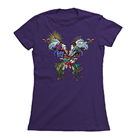 Butterfly Purple Babydoll
