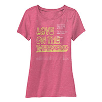 Love on the Weekend Ladies Tee