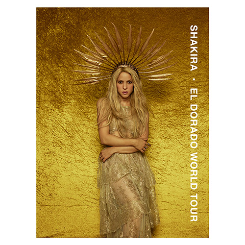 Resultado de imagen de Shakira dorado tour necklace