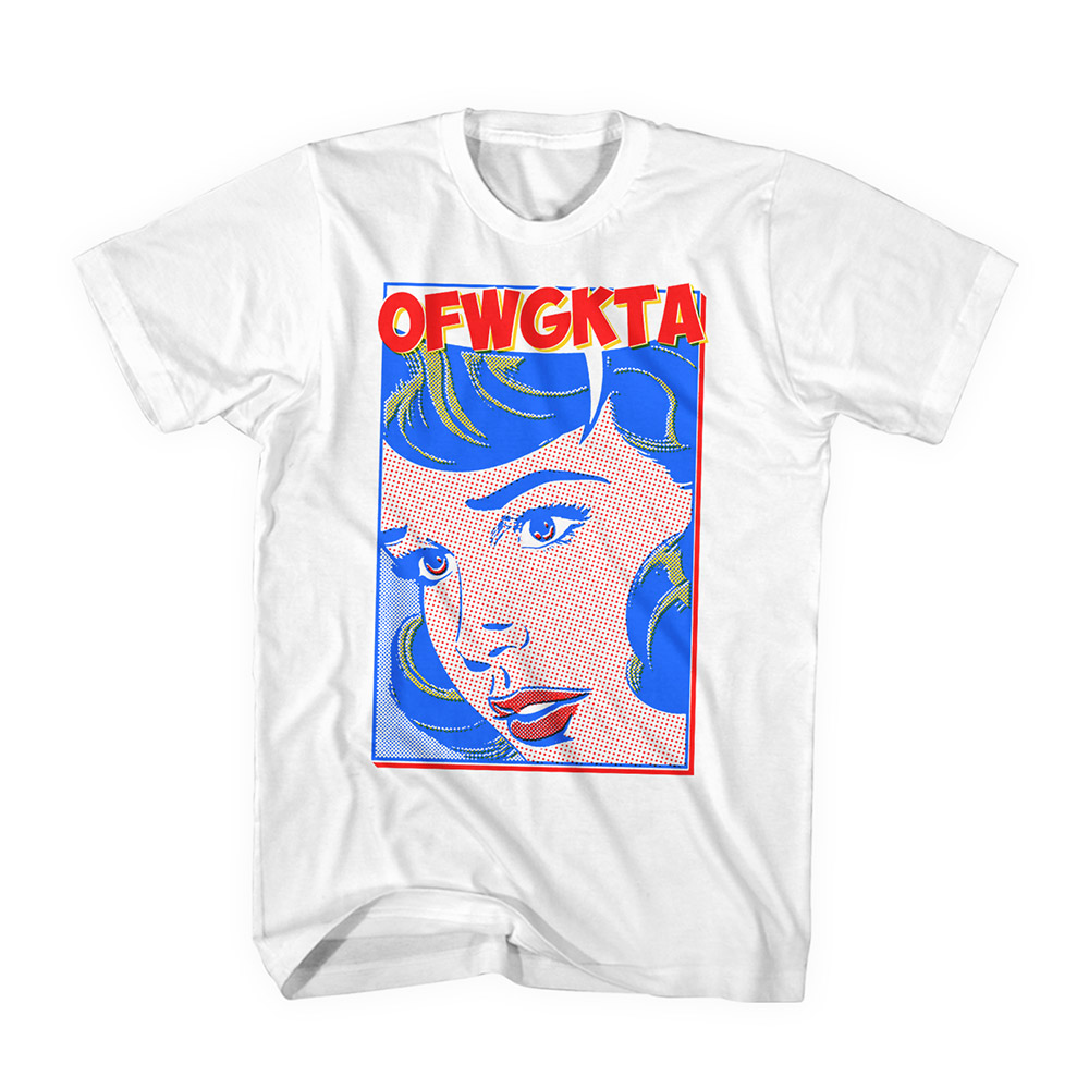 odd future official store ofwgkta dot face lady tee