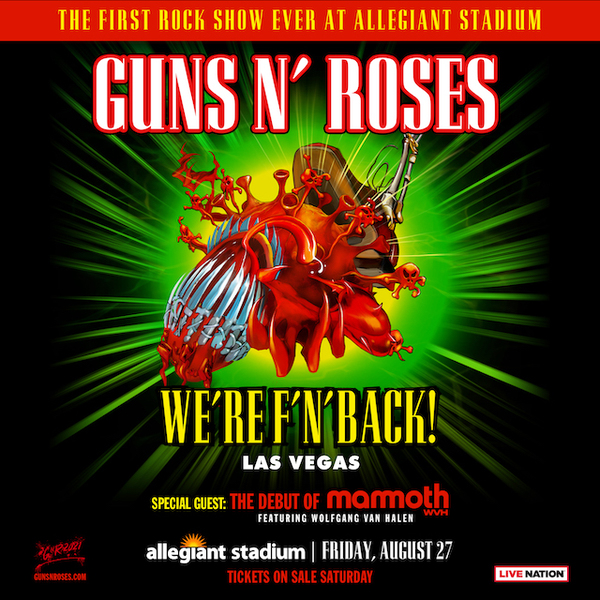 guns and roses las vegas 2022