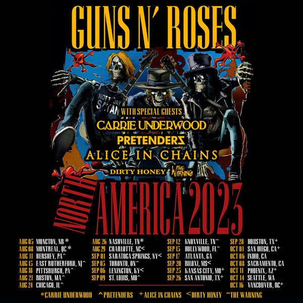 gnr tour members