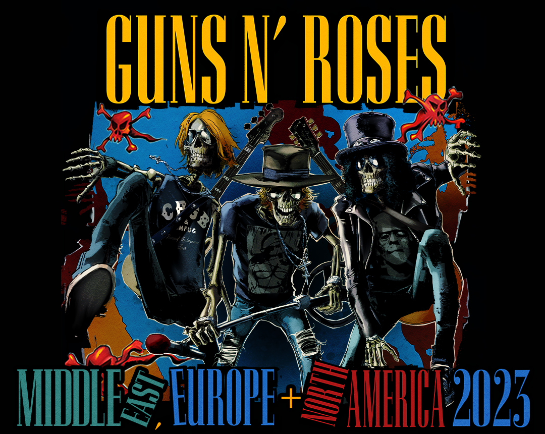guns and roses tour 2024