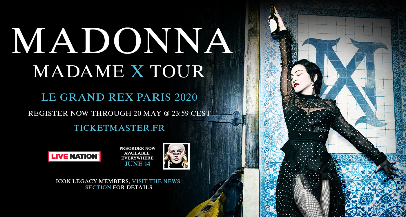 madonna paris tour dates