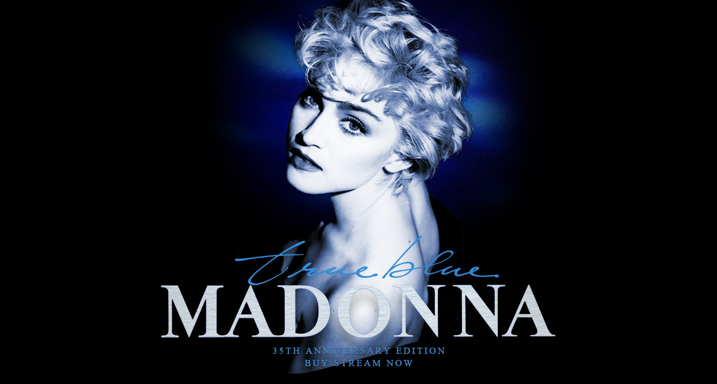 madonna true blue album cover