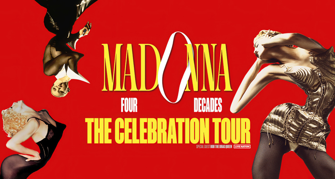 Nova turnê de Madonna em comemoração aos seus 40 anos de carreira.
