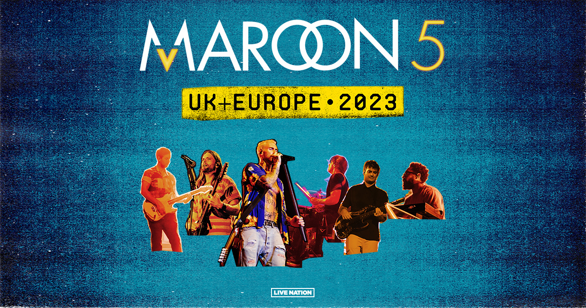 maroon 5 tour europe 2023