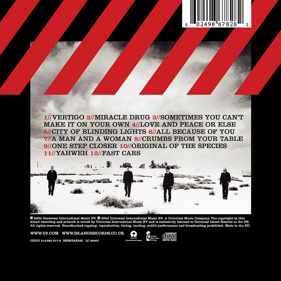U2 discography reissues how to dismantle an atomic bomb 20th