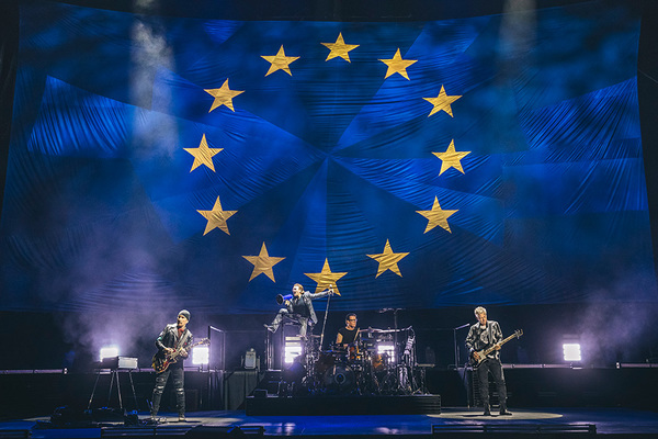 Image result for U2 eu flag